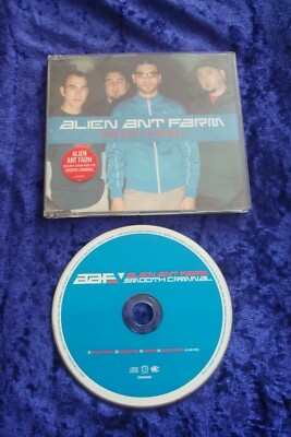 CD.ALIEN ANT FARM.SMOOTH CRIMINAL.MICHAEL JACKSON COVER.4 TRACK CD SINGLE.ROCK