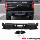 Black Rear Step Bumper Assembly For Chevrolet Colorado GMC Canyon 2015-2022