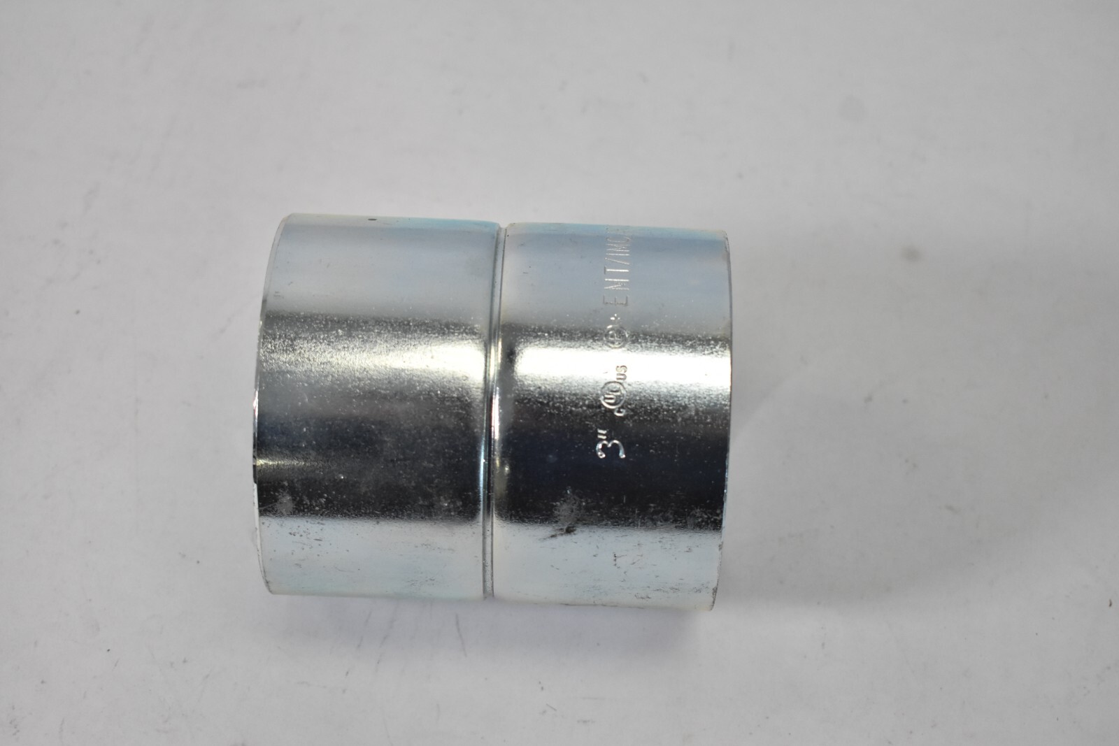 EMT/IMC/Rigid 3" Set Screw Type Coupling 466 Hardware Conduit Silver