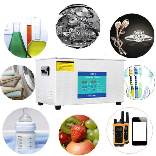0.8L-30L Digital Ultrasonic Cleaner Stainless Steel w/ Timer & Heater & Degas - Bild 43 von 52