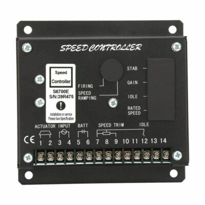 New Electronic Generator Speed Control S6700E for Cummins Generator Controller