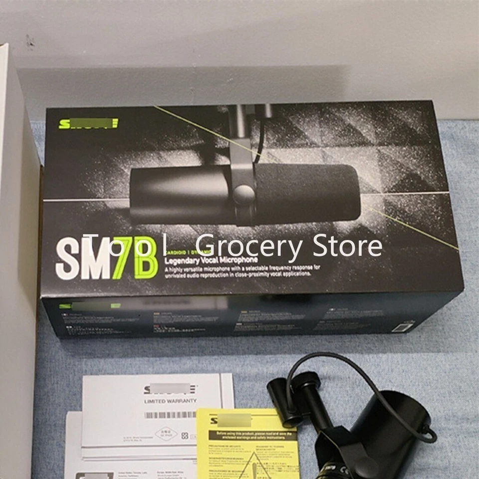 SM7B Cardioid Dynamic Vocal Microphone Legendary Vocal for Shure NEW - Image 2 of 4