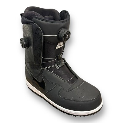 Nike Zoom Force 1 X Double BOA ZF1 Snowboard Boots Black Size 12