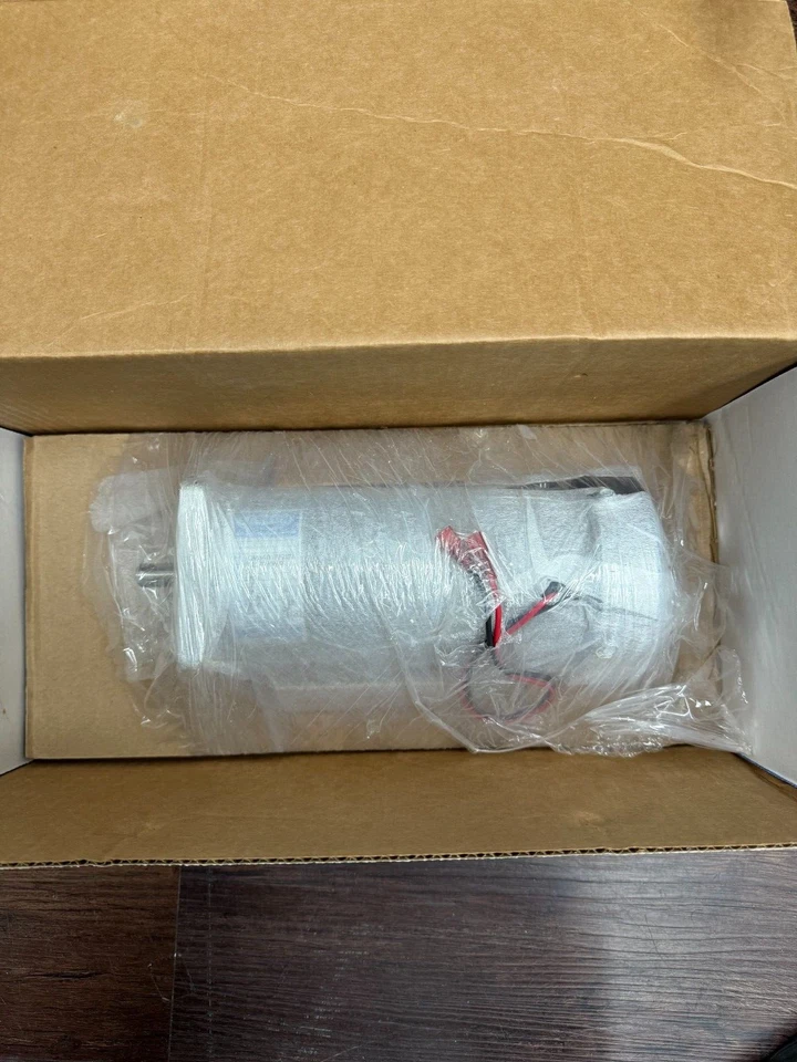 Leeson M1130454.00 Electric Motor 1/4 HP 125 Rpm 90 Volt DC VDC 34 Frame - NEW - Image 3 of 3