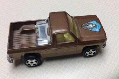 Vintage Ertl & 20th Century-Fox FALL GUY Brown 4X4 Die Cast Pickup Truck  #2063W