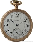 Antique Waltham 1892 Model Open Face Lever-Set Unisex Running Pocket Watch