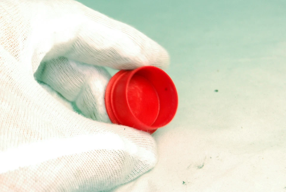 Rear lens cap for Cinema C TV lens mount EC-16 Caplugs 25mm Push on Slip on  - Image 2 of 3