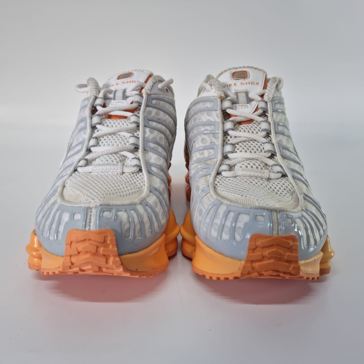 Nike Shox TL Women's 7.5US 5UK Sneakers White Silver Orange Gym