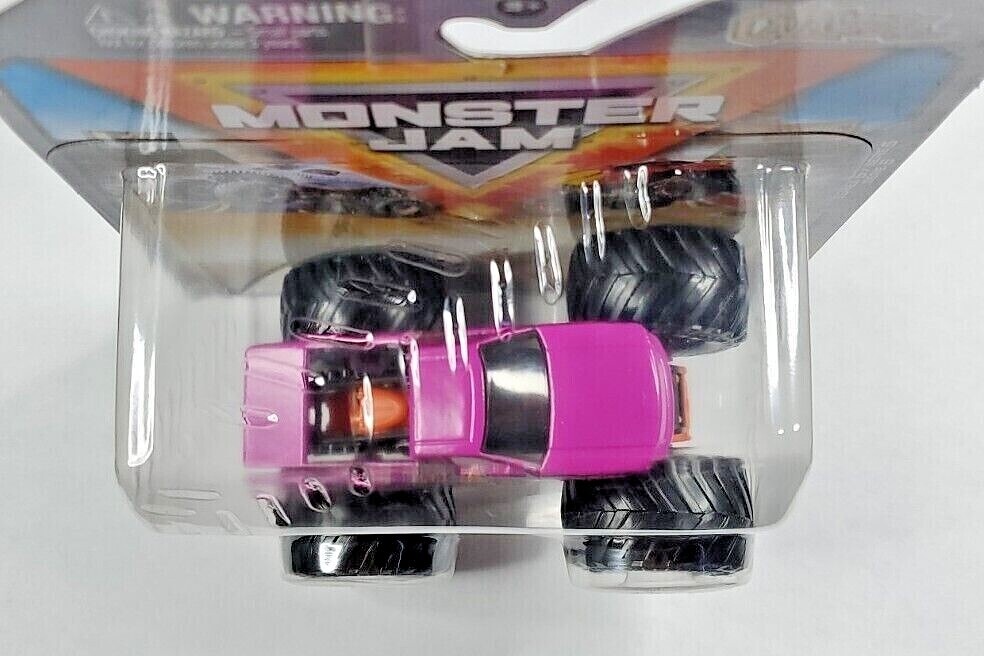 New Spin Master Monster Jam Trucks Calavera Series 5 Purple 1/64