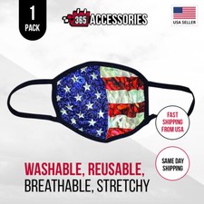 Double Layer Cotton Face Mask Washable Reusable Cloth Soft Fashionable Women Men