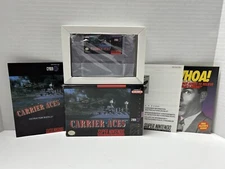 Carrier Aces (Super Nintendo Entertainment System, 1995) Complete