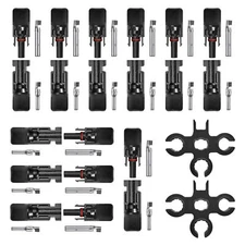 20 Pairs NEW Male Female M/F Wire Cable Connector Set Solar Panel 30A Waterproof