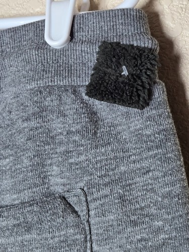 Members Mark Men's Sherpa Lined Joggers Size L Gray LARGE - Picture 3 of 9