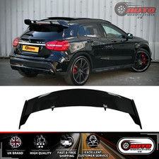 Mercedes GLA Klasse X156 GLA45 AMG Style Glanz Schwarz Heck Dach Kofferraum Spoiler 13-20 Mercedes GLA Klasse X156 GLA45 AMG Style Glanz Schwarz Heck Dach Kofferraum Spoiler 13-20