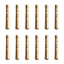 12 Stück Gold Tip Insert Messing .246" 100 grain