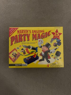 Marvins Magic Amazing Party Magic 2003 Edition - Ultra-Rare, Factory Sealed