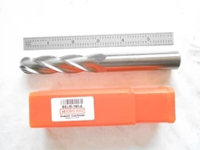 NEW MICRO 100 USA 18MM DIA. X 75MM LOC X 150MM OAL 4FL. CC CARBIDE BALL END MILL
