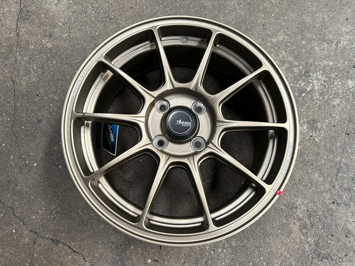 New 15x6.5J Advanti ARIA DST (4 Wheel) BRONZE 4x100 Fit HONDA