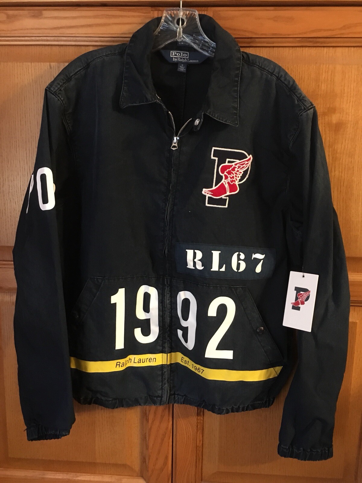 Polo Ralph Lauren Indigo Stadium Jacket 