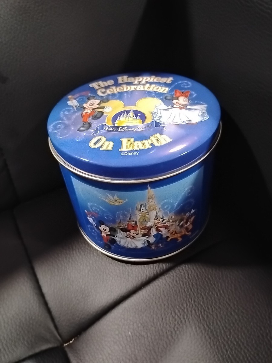 Disneyland Disney World Jelly Bean TIN Happiest Celebration On