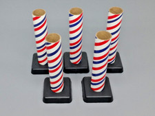 Mini tubos de lanzamiento de mortero pirotecnia de 1-1/4" x 6" de 5 piezas