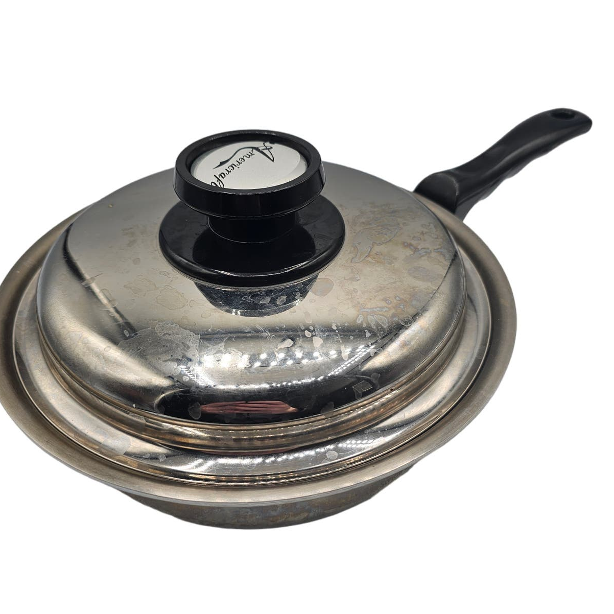 Kitchen Craft by Americraft Pot Pan Small Skillet Stainless Steel w/ Lid eBay