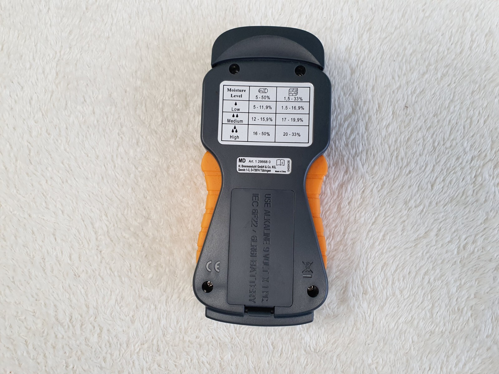 Brennenstuhl Moisture Detector Damp Meter Moisture Meter Brick