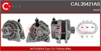 Casco Lichtmaschine Generator FüR Mazda 3 BM BN 2.0 CX-3 DK KF 2.5 AWD