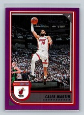 2022 Hoops #104 Caleb Martin  Purple  Miami Heat