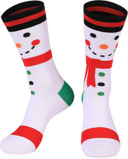 Christmas Socks Men Women Funny Holiday Socks for Stocking Stuffers Gifts