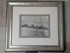 Lunch Atop a Skyscraper Framed Black & White Photo Print – 23.5" x 20.5"