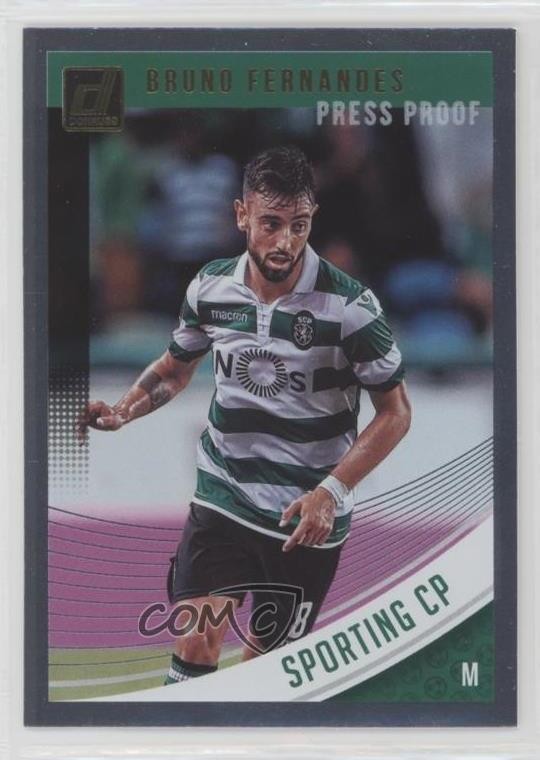 2018-19 Panini Donruss Press Proof Silver Bruno Fernandes #59 rf2