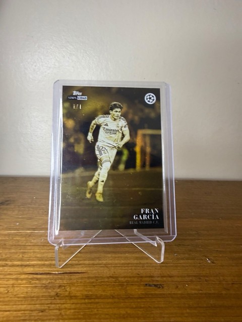 Fran Garcia 1/1 Real Madrid Topps Simplicidad 2025/26 🔥