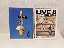 Live Aid 8 4-DVD Set July 2nd, 2005 with Slip Case ALL Region 10 Hours Concert