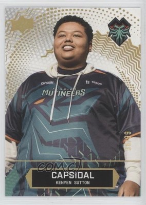 2022-23 Upper Deck Call of Duty League Gold /99 Zed Capsidal #9