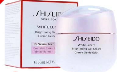 Shiseido White Lucent Brightening Gel Cream 1.7oz 50ml New Free Shipping
