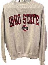 Vintage XL Ohio State Buckeyes 90s Y2K Sweatshirt Embroidered Team Edition