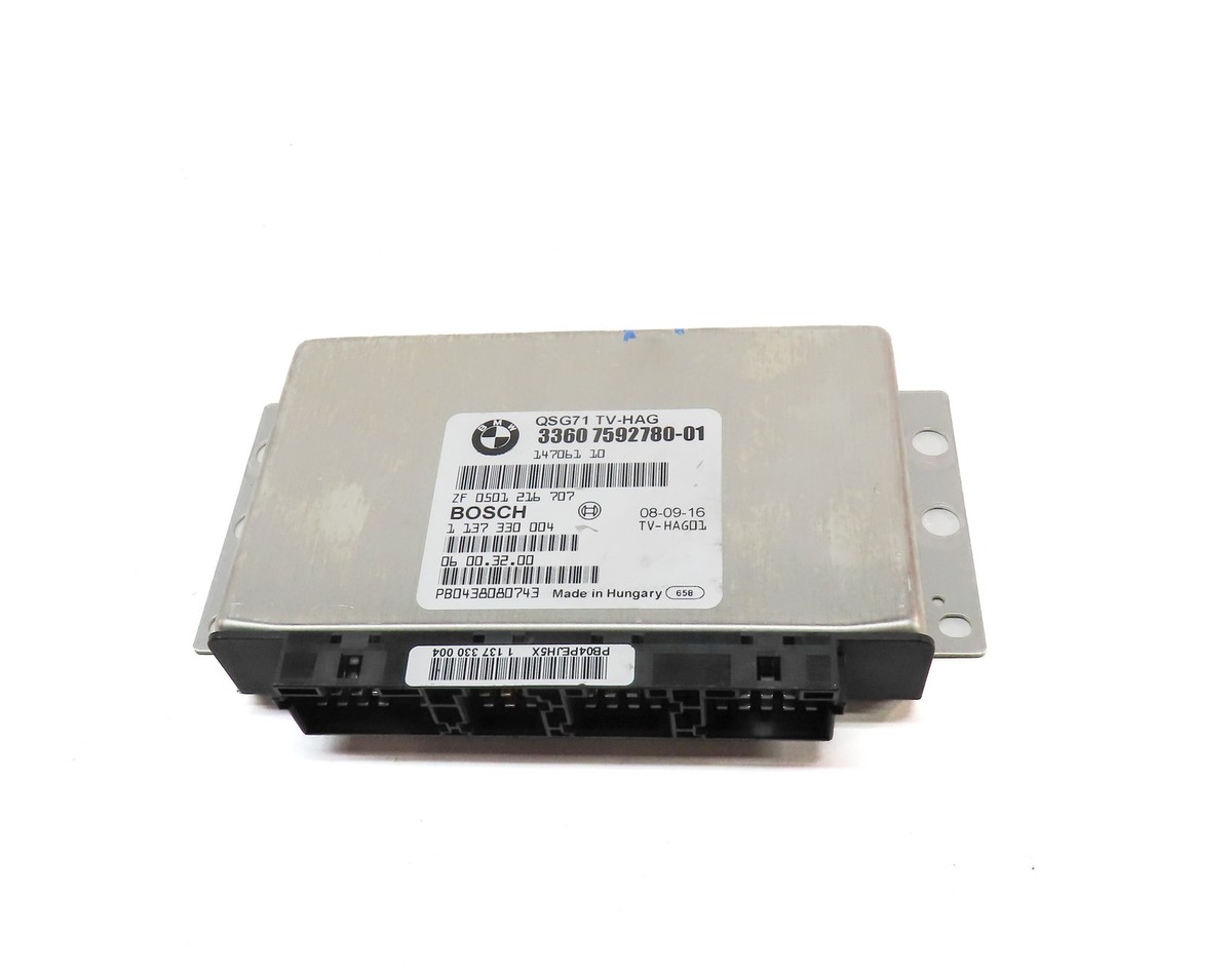 09 BMW X6 DIFFERENTIAL LOCK CONTROL MODULE COMPUTER # 33607592780