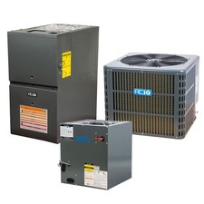 ACiQ 3 Ton 14.3 SEER2 80% AFUE 60,000 BTU Ultra-Low NOx Furnace & AC System -...