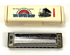 Hohner Big River Harp Harmonica Key of C w/ Case
