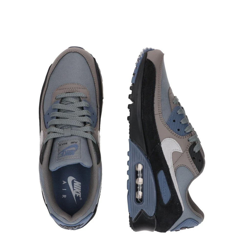 Nike Air Max 90 Sneakers Classic Rare Gray Running Shoes Retro Trainers Men 9UK — product photo 5 of 6