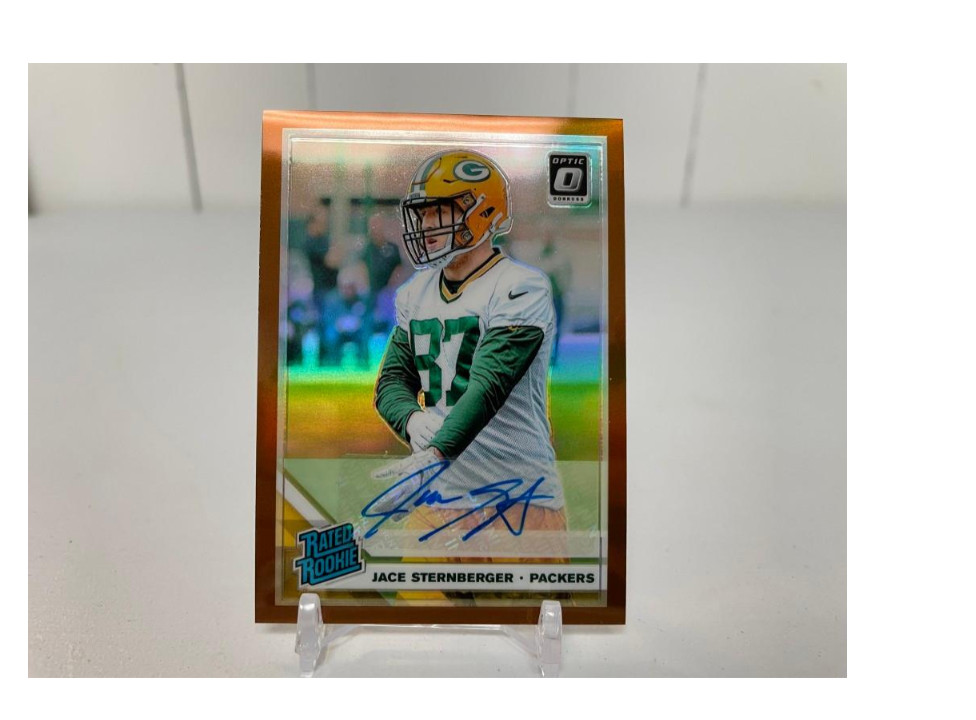 Jace Sternberger Panini Donruss Optic #198 Autograph-Bronze