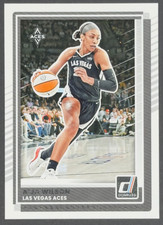 A'ja Wilson  2025 Panini  Donruss WNBA Basketball Cards #82 Las Vegas Aces