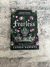 Fearless by Lauren Roberts Hardcover Waterstones Special Edition✨