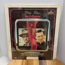 True Confessions 1982 CED Movie MGM Films Robert De Niro, Robert Duvall Sealed