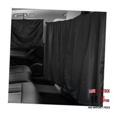 3PCS Car Privacy Curtain - Vehicle Blackout Divider Curtain - 2 Rear - 3pcs