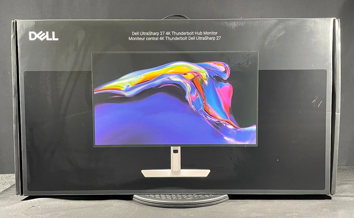 Dell UltraSharp U2725QE 27 Inch 4K UHD IPS Black Monitor with