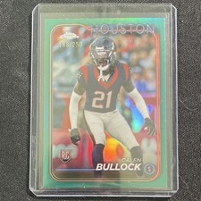 2024 Topps Chrome Calen Bullock Teal Refractor Rookie /250 #293 Houston Texans