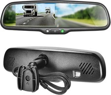 10.5 Oem Mirror With 4.3 Lcd - Universal Mount For Easy Installation