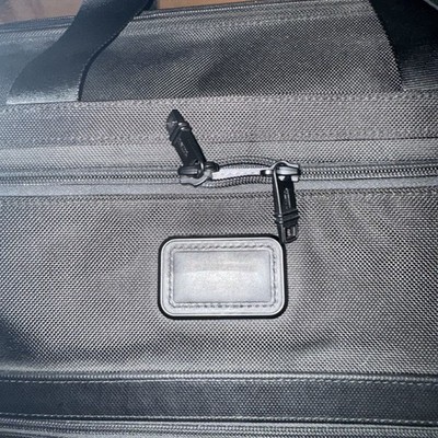 TUMI Alpha Ballistic Travel Men's Framed Soft Duffel - Black